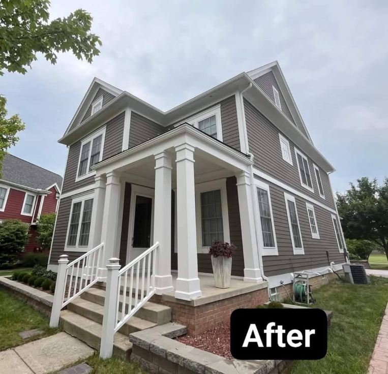 After - Exterior House Transformation