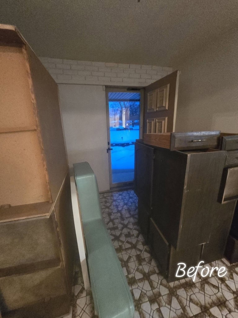 Before - Entryway Rebuild - Plymouth, MI whole-home remodel