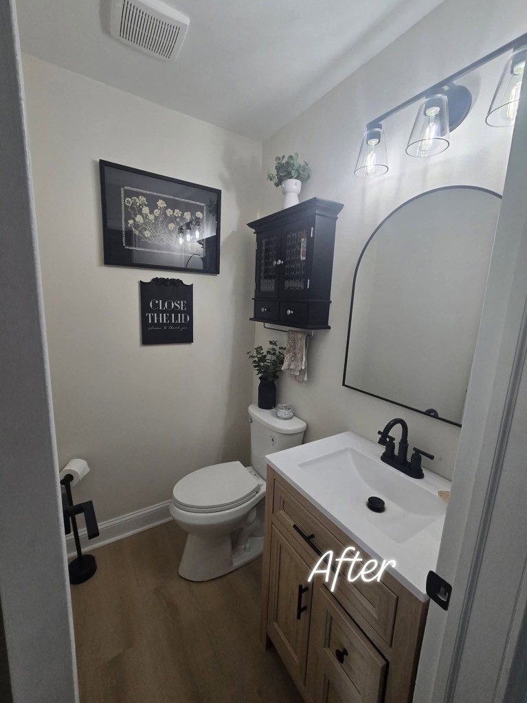 After - Half Bath Renewal - Plymouth, MI whole-home remodel