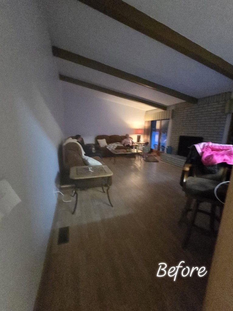 Before - Living Room Refresh - Plymouth, MI whole-home remodel